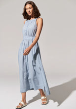 Load image into Gallery viewer, POL ACACIA TANK DRESS BLUE
