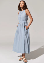 Load image into Gallery viewer, POL ACACIA TANK DRESS BLUE
