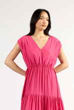 Load image into Gallery viewer, TUESDAY AGNI DRESS MAGENTA
