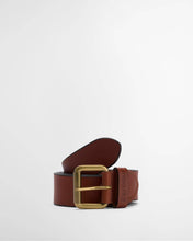Load image into Gallery viewer, COMING SOON | BARBOUR ALLANTON LEATHER BELT BROWN
