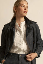Load image into Gallery viewer, PRE ORDER | ZOE KRATZMANN ALPINE COAT DARK DENIM
