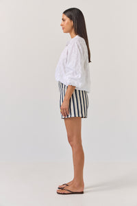 TUESADY ARTIST TOP WHITE DECO