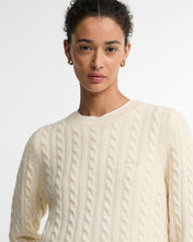 Load image into Gallery viewer, COMING SOON | BARBOUR ASHDOWN CABLE KNITTED JUMPER ECRU
