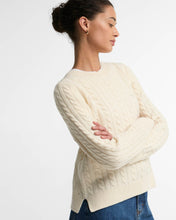 Load image into Gallery viewer, COMING SOON | BARBOUR ASHDOWN CABLE KNITTED JUMPER ECRU
