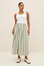 Load image into Gallery viewer, KOWTOW ATHENA PANT FOREST STRIPE
