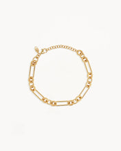 Load image into Gallery viewer, BY CHARLOTTE GOLD SHIELD BRACELET
