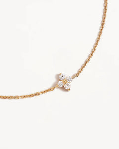 BY CHARLOTTE GOLD CRYSTAL BLOOM BRACELET