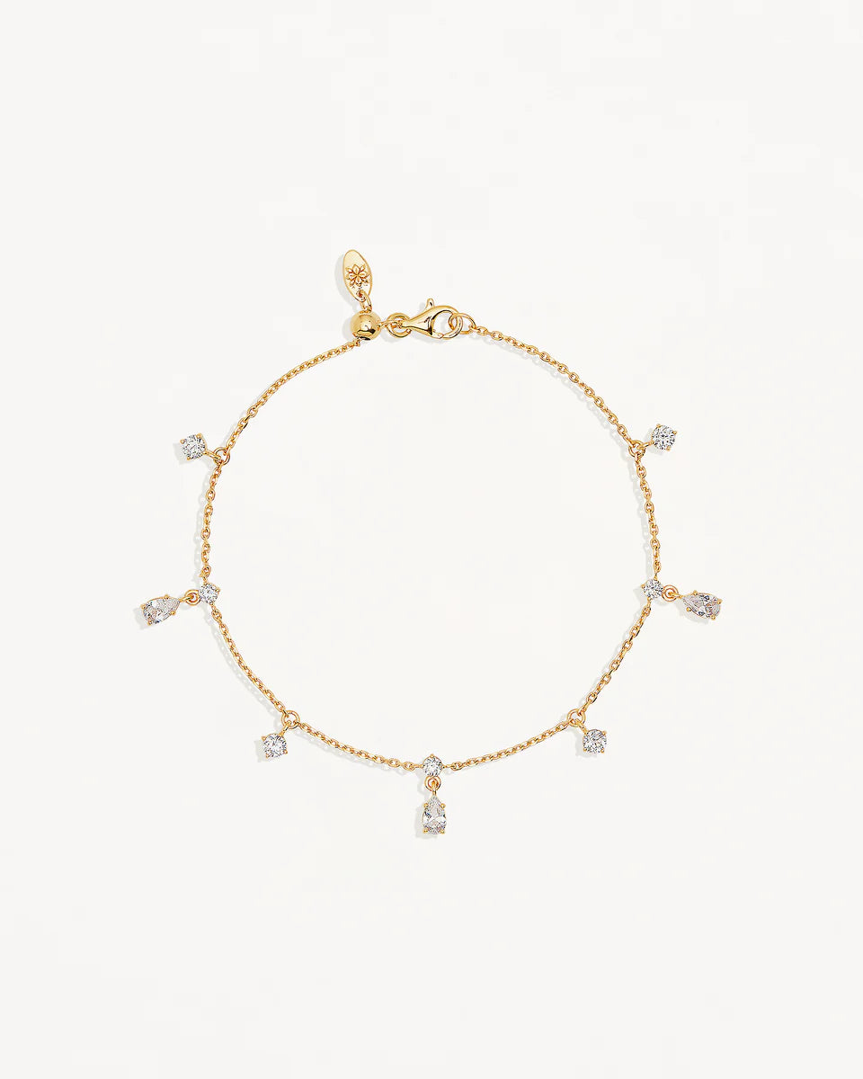 BY CHARLOTTE GOLD NO RAIN, NO FLOWERS BRACELET