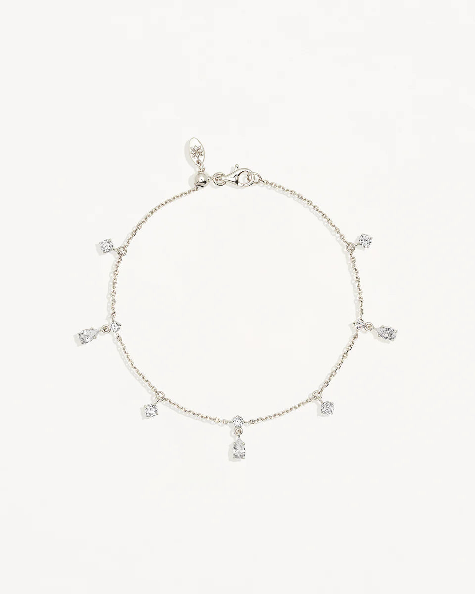 BY CHARLOTTE SILVER NO RAIN,NO FLOWERS BRACELET