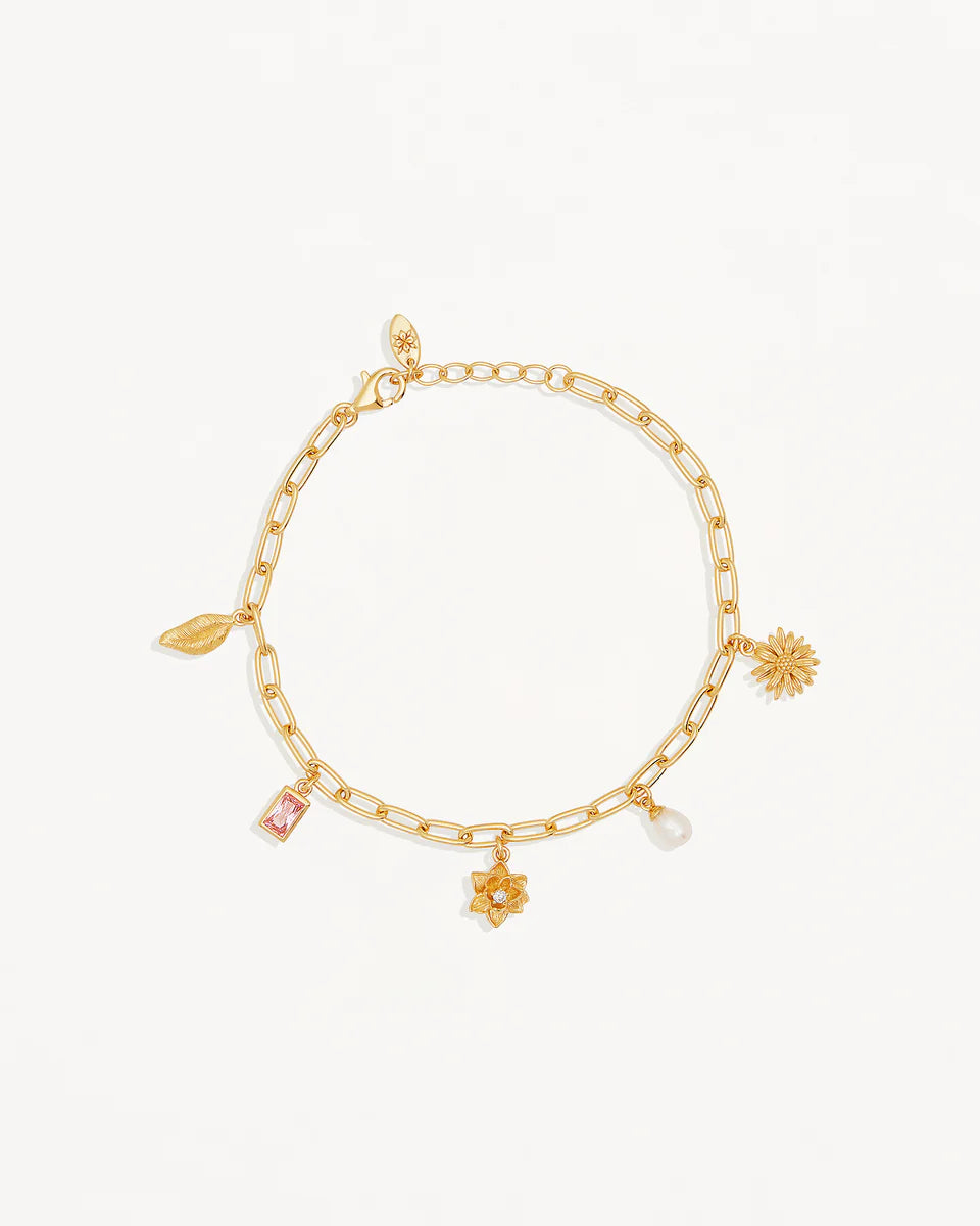 BY CHARLOTTE GOLD BLOOM WITH GRACE BRACELET