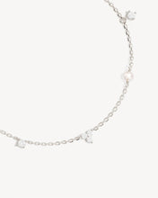 Load image into Gallery viewer, BY CHARLOTTE SILVER MOONLIT BLOOM PEARL BRACELET
