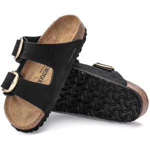 BIRKENSTOCK ARIZONA BIG BUCKLE NUBUCK BLACK