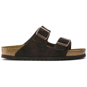 BIRKENSTOCK ARIZONA SUEDE MOCHA SLIDE