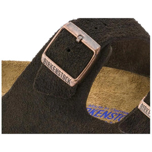 BIRKENSTOCK ARIZONA SUEDE MOCHA SLIDE