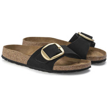 Load image into Gallery viewer, BIRKENSTOCK MADRID BIG BUCKLE BLACK
