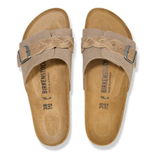 Load image into Gallery viewer, BIRKENSTOCK OITA BRAIDED SUEDE TAUPE
