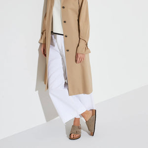BIRKENSTOCK ZURICH SUEDE TAUPE