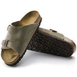 BIRKENSTOCK ZURICH SUEDE TAUPE