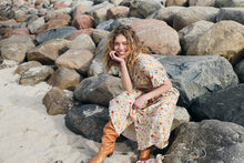 Load image into Gallery viewer, LOLLYS LAUNDRY BLAKE MIDI DRESS FLOWER PRINT
