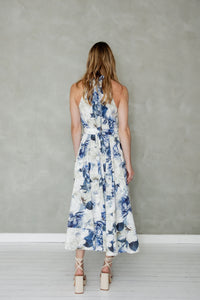 MAZU MATCHLESS DRESS BLUE FLORAL