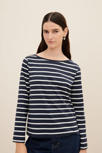 KOWTOW BRETON TOP NAVY BRETON