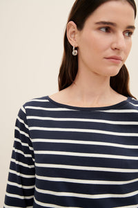 KOWTOW BRETON TOP NAVY BRETON