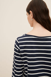 KOWTOW BRETON TOP NAVY BRETON