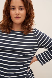 KOWTOW BRETON TOP NAVY BRETON