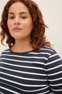 KOWTOW BRETON TOP NAVY BRETON