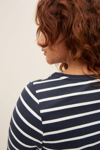 KOWTOW BRETON TOP NAVY BRETON