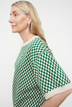 Load image into Gallery viewer, KOWTOW CHECKERBOARD KNIT TEE
