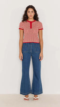Load image into Gallery viewer, MINK PINK CHLOE STRIPE KNIT TEE
