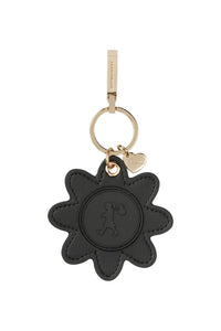 KAREN WALKER DAISY KEYRING BLACK