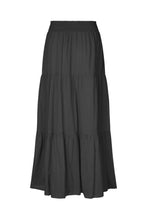 Load image into Gallery viewer, LOLLYS LAUNDRY DIAMOND MAXI SKIRT WASHED BLACK
