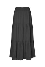 Load image into Gallery viewer, LOLLYS LAUNDRY DIAMOND MAXI SKIRT WASHED BLACK
