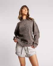 Load image into Gallery viewer, ONE TEASPOON BOWER BIRD RETRO SWEATER CHARCOAL
