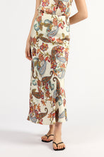 Load image into Gallery viewer, TUESDAY DOM SLIP SKIRT CLOUD FLORAL

