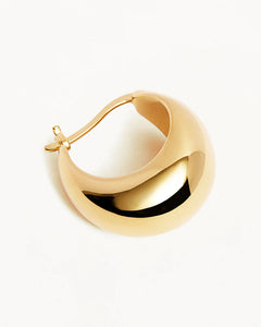BY CHARLOTTE GOLD SUNKISSED LARGE HOOPS