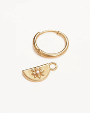 Load image into Gallery viewer, BY CHARLOTTE GOLD LOTUS HOOPS (NEW)
