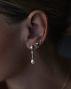 BY CHARLOTTE GOLD ENDLESS DEVOTION STUD EARRINGS