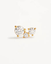 Load image into Gallery viewer, BY CHARLOTTE GOLD WHISPERS OF LOVE STUD EARRINGS
