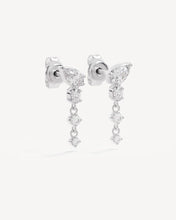 Load image into Gallery viewer, BY CHARLOTTE SILVER GUIDED BY THE STARS DROP EARRINGS

