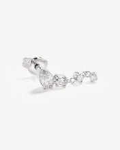 Load image into Gallery viewer, BY CHARLOTTE SILVER GUIDED BY THE STARS DROP EARRINGS
