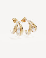 Load image into Gallery viewer, BY CHARLOTTE GOLD CELESTIAL PATH HOOPS
