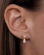 Load image into Gallery viewer, BY CHAROTTE GOLD QUIET RADIANCE DROP STUD EARRINGS
