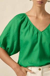 ZOE KRATZMANN TRACE TOP PARROT