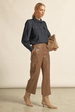 Load image into Gallery viewer, ZOE KRATZMANN RESONATE TOP DARK DENIM
