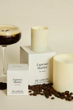 Load image into Gallery viewer, RE:UNION ESPRESSO MARTINI SOY CANDLE IVORY
