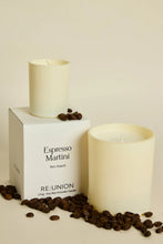 Load image into Gallery viewer, RE:UNION ESPRESSO MARTINI SOY CANDLE IVORY
