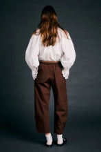 Load image into Gallery viewer, KAREN WALKER MAVERICK PANTS CHOCOLATE
